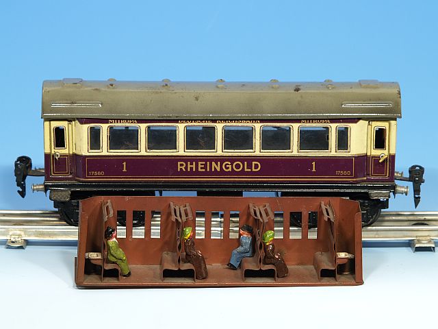 Bild: Rheingoldwagen mit Inneneinrichtung